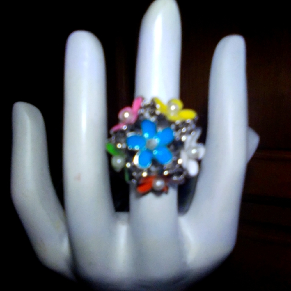 3/$25 Pier 1 Floral Ring